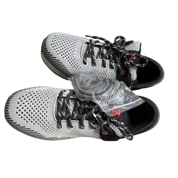 Zeba Steel Onyx Medium Sneakers Grey & Black‎ Mens Size 7.5 - Picture 6 of 15